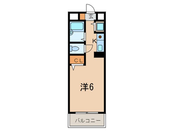 ＹＫハイツ小久保の物件間取画像